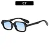 Nuevas Gafas de Sol Cuadradas Tachonadas de Marco Pequeño Estilo Europeo y Americano Estilo Influencer Moda Callejera Gafas Unisex de Moda