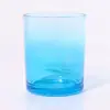 Vasos de Vidrio de Colores con Aroma para Velas Vasos Vacíos en Spray de Color para Velas Portavelas Vasos para Velas DIY Mate Escarchado Contenedores para Velas Adornos