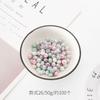 6.5~10mm cuentas de vidrio de colores cuentas sueltas hechas a mano diy accesorios para pulsera collar joyería material con cuentas al por mayor