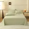 Sábanas de Algodón 100% Algodón Reactivo Algodón Cepillado Para Cama Todo el Año Hogar Doble Grande Sábanas al por Mayor