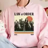 Sudadera Vintage de Ley y Orden: Unidad de Víctimas Especiales, Camiseta de Detective de Elliott Stabler y Olivia Benson