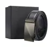Fabricante de Cinto Masculino de Couro Genuíno com Fivela Automática Guangzhou Transmissão ao Vivo Cinto de Couro de Vaca Genuineleatherbelt