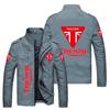 Chaqueta fina de estilo europeo y americano para hombre, estilo de comercio exterior, estilo automóvil, chaqueta informal holgada para motocicleta, elegante traje de béisbol, venta al por mayor para hombre
