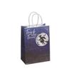 Bolsa de compras de papel kraft bolsa tote de regalo para fiesta al por mayor bolsa de regalo impresa bolsa para llevar para vacaciones bolsa de papel de halloween