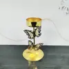 Portavelas de Sudeste Asiático Transfronterizo Primavera Navidad Mariposa Flor Pájaro Decoración del Hogar Hierro Metal Portavelas Adorno