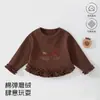 Camisa de Muñeca para Niña Estilo Primavera y Otoño Sudadera con Capucha de Manga Larga 100% Algodón para Niñas Ropa Linda para Niños Ropa Infantil Anyang