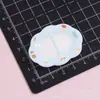 Plato de Comida de Dibujos Animados en Miniatura de Simulación Juguete de Comida Decoración para Apretar Pegamento de Crema DIY Imán para Refrigerador Hecho a Mano Accesorios de Resina