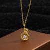 Colar Difeng s999 Prata Dança Mágica da Cobra Feminino Aniversário Ano Zodiacal Corrente da Clavícula Novo Estilo Chinês Ano da Cobra Pingente Acessórios