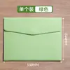 Maletín de cuero para documentos de negocios, bolsa para archivos de papel A4, porta documentos, bolsa para documentos engrosada e impermeable con botón a presión, se puede imprimir con logotipo