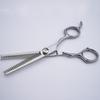 Tesoura de Cabeleireiro, Tesoura Dental de Dupla Face Tesoura de Desbaste para Uso Doméstico, Tesoura para Cortar Cabelo Infantil, Cabeleireiro Profissional.