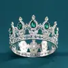 Corona de Cumpleaños Fiesta Transfronteriza Flor Pastel Vacaciones Corona Infantil Tiara Diamante de Gama Alta Redonda Corona Pequeña