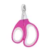 Cortauñas de acero inoxidable para gatos con agujero redondo, cortauñas para uñas pequeñas ciegas, cortauñas especial para perros principiantes, accesorios para mascotas