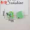 Mahjong de Dibujos Animados Pequeño Dinosaurio Hecho a Mano DIY Pegamento de Crema Accesorios de Resina Accesorios para el Cabello Cintas para el Cabello Colgantes Llaveros