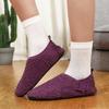 Pantuflas de Algodón de Terciopelo para Otoño e Invierno para Niños y Niñas, Zapatos Perezosos, Zapatos de Algodón con Suela Suave Antideslizante, Zapatos para el Hogar en Interiores y para Ejercicio en Interiores