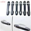 Adecuado para NOAH VOXY serie 80 cubierta de manija manija de puerta decoración de fibra de carbono para coche modificación