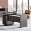 Mesa do Presidente, Mesa do Chefe, Em Estoque Entrega Rápida, Mesa Executiva Estilo Chinês Moderno Simples, Mobiliário de Escritório de Alto Padrão, Mesa de Escritório