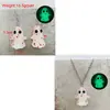 Aretes de Halloween Fantasma Luminoso 3D Calabaza Dulce de Maíz Colgante Collar Joyería de Halloween