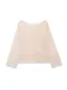 Para Comércio Exterior Transfronteiriço Europeu e Americano Roupas Femininas Aliexpress Mais Vendidas Moda Outono Versátil Suéter de Tricô com Bainha Plissada Cor Damasco