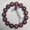 Venta al por mayor de fábrica Zambia sándalo rojo sangre African sándalo rojo lobulado pulsera 108