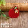 Parche Bordado de Frutas de Dibujos Animados Lindo y de Moda Flor Pequeña Parche Decorativo para Ropa Reparación de Agujeros Subsidio