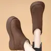 Botas altas para mujeres petite, versátiles botas de nieve con suela gruesa, nuevo estilo de invierno 2026, cómodos y cálidos zapatos de algodón con forro de felpa