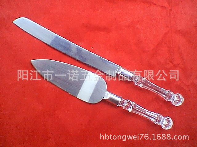 P-007A蛋糕铲,面包刀刀长33CM,柄长13.5CM,五