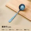 Colher de Comida Ocidental de Titânio Puro Cabeça Redonda Colher Grande para Sopa Colher de Grau Alimentício Colher Doméstica Infantil para Arroz Fundo Plano Colher Profunda
