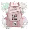 Mochila de mercancía del Dios Maligno Moran, mochila estilo anime 2D del equipo del hospital Wang Qing Han Yu para estudiantes hombres y mujeres, moderna
