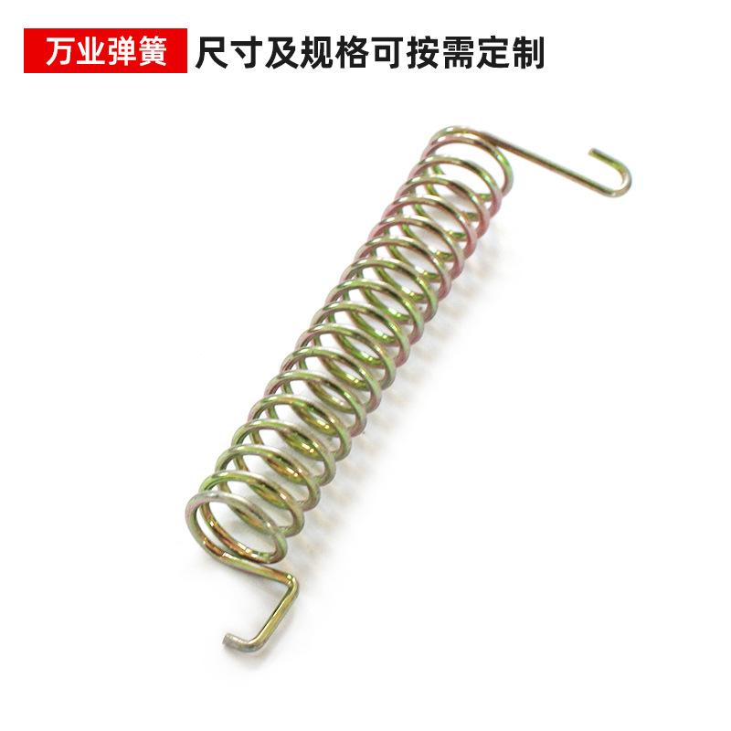 41 圆线拉伸弹簧定制回力弹簧 彩锌电子围栏张力弹簧 宁波弹