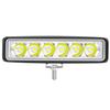 Carro LED luz de trabalho em forma de um 6LED 18W luz diurna brilhante luz auxiliar motocicleta off-road veículo top holofotes