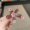 Acessórios de Cabelo Estilo Dongdaemun Coreano Super Brilhantes Presilha de Cabelo com Strass Cristal Presilha Bico de Pato Presilha Lateral Presilha BB Penteador Ornamento de Cabelo