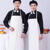 Delantal PU al por mayor Cuero Engrosado Extra Grande Tienda de Lavado de Autos Impermeable Resistente al Aceite Aceite Restaurante Trabajo Acuático Personalizado en stock
