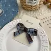 Serie Azul de Acero Cuadros Niña Pinza para el Cabello de BB Pinza de Cabello Versátil de Gama Alta Joyería para la Cabeza de Flequillo Nuevo Horquilla Accesorios para el Cabello