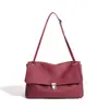 2026 Nuevo Bolso de Hombro de Diseño Nicho Estilo Coreano, Bolso Cruzado Simple y de Gran Capacidad para el Trabajo, Bolso de Mano Exquisito de Gama Alta