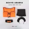 Navidad Halloween Disfraz Cosplay Uniforme de Animador Estilo 1 Disfraz de Calabaza para Cosplay Disfraz de Calabaza Navideño