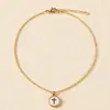 Collar Cruz Colgante de Nicho de Gama Alta Transfronterizo para Mujer, Nuevo Collar de Cruz de Esmalte de Colores