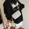 2025 Nuevo Popular Estilo Coreano Exportación Color Puro Bolso de Hombro para Mujer Diseño Popular Bolso Cruzado Bolso de Mano para Viajes