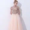 Vestido de Noche de Novia 2026 Estilo Nuevo Delgado Largo Vestido de Anfitrión de Banquete Desempeño Vestido de Brindis para Mujeres