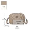 Bolso de Piel Genuina para Mujer 2026 Nueva Moda Primavera y Verano Gran Capacidad Mini Bolso Acolchado Bolso Cruzado Casual para Hombro de Mujer