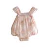Vestido de Verano con Tirantes para Bebé Niña, Lindo Ropa de Una Pieza Tipo Cubre para Bebé Recién Nacido Tipo Hada para Salir, Ropa de Verano con Tirantes