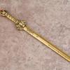 Atacado de fábrica instrumento espada de sete estrelas de latão espada de bronze artesanato para decoração de casa ornamentos