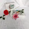 Venta al por mayor en fábrica punto dos capas Phnom Penh flor de Navidad flor de simulación colgante de árbol de Navidad decoración navideña accesorios de corona de flores