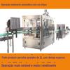 Pequeno equipamento enlatado líquido linha de produção de enchimento de água engarrafada máquina de envase três em um enlatado líquido enlatado