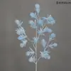 Flores Azules de Boda Materiales Flores de Seda Rosas Peonías Flores Arregladas Cascada de Flores Techo Arte Floral Arreglo Floral Jardín de Monet