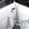 Tira anticaída universal para automóvil, tira anticaída para puerta, pegatina anticaída para puerta, tira anticaída para borde de puerta, antiarañazos, antiarañazos, tirador invisible transparente, suministros