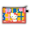 Nuevo Monedero Grande de Navidad de Hello Kitty para Niños, Bolso de Mano con Asa Larga de Gran Capacidad para Cosméticos, Lindo Bolso Cruzado