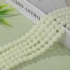 Piedra Luminosa Cuentas Redondas Cuentas Sueltas Patrón Mar Verde DIY Pulsera Accesorios de Joyería Accesorios de Joyería Semiterminados Paquete de Material para Pulsera