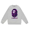 Sudadera Camuflada de Marca de Moda Transfronteriza de Comercio Exterior para Hombre Otoño e Invierno Manga Larga Estampado de Letras Holgada Cuello Redondo Pulóver Top Casual