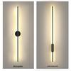 Luminária de parede para cabeceira quarto faixa longa minimalista luxo linha lâmpada escada corredor sala de estar interior hotel LED parede