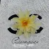 Flor de crisantemo de llama artificial arreglo de pared de flores de fondo para salón de bodas corona transfronteriza caja de flores materiales florales decorativos venta al por mayor flores de seda